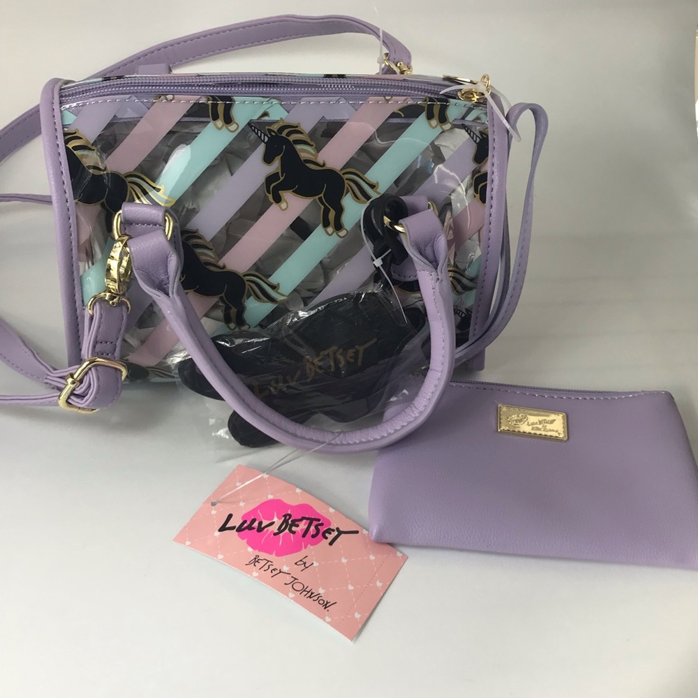 🌟HPX2🌟3 Piece Betsey Johnson Unicorn Set